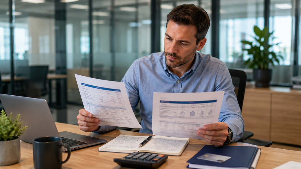 American employee comparing HSA and PPO health insurance costs during 2026 Open Enrollment.