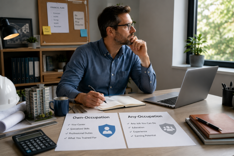Own-Occupation vs. Any-Occupation: The One Clause That Determines Your Payout