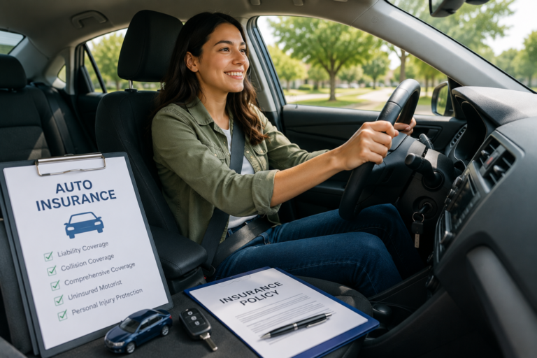 How Auto Insurance Works for First-Time Drivers