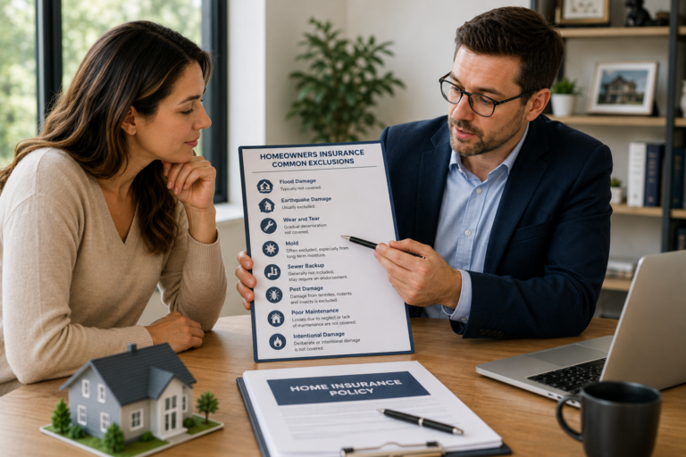Common Home Insurance Exclusions: What Your Homeowners Policy May Not Cover