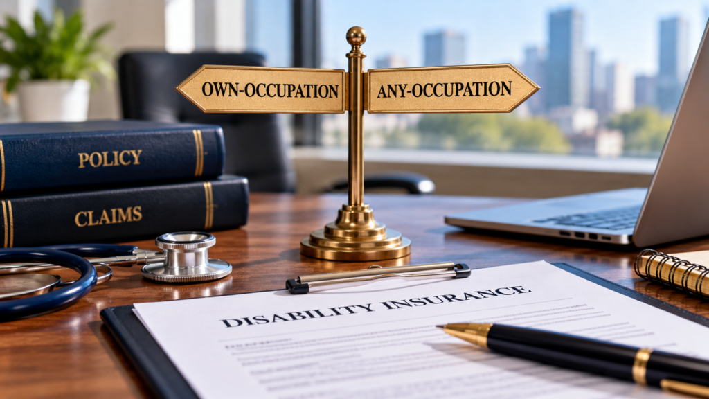 Own-Occupation vs. Any-Occupation Disability Insurance: How the Definitions Change a Claim