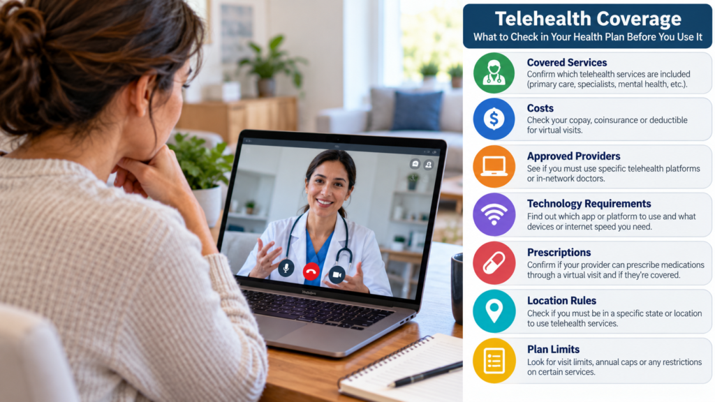 Telehealth Coverage: What to Check in Your Health Plan Before You Use It
